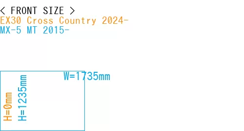 #EX30 Cross Country 2024- + MX-5 MT 2015-